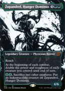 Zopandrel, Hunger Dominus (ONE-315) [Phyrexia: All Will Be One]: (Showcase) (Borderless) Foil
