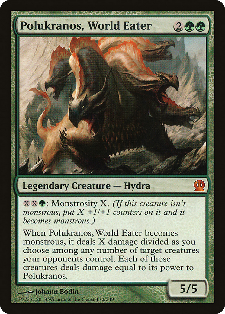 Polukranos, World Eater (THS-172) [Theros]