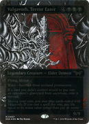 Valgavoth, Terror Eater (DSK-407) [Duskmourn: House of Horror]: (Showcase) (Borderless) Foil