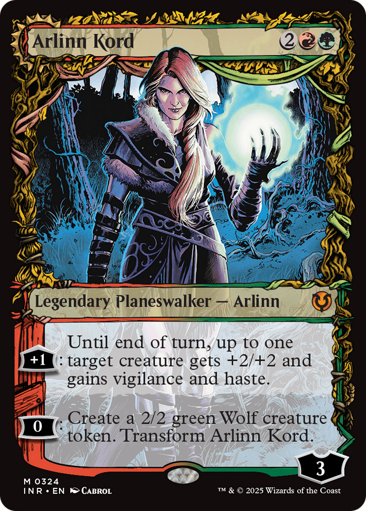 Arlinn Kord // Arlinn, Embraced by the Moon (INR-324) [Innistrad Remastered]: (Showcase) Foil