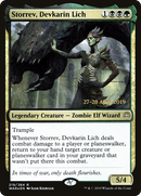 Storrev, Devkarin Lich (PRE-219S) [War of the Spark Promos] Foil