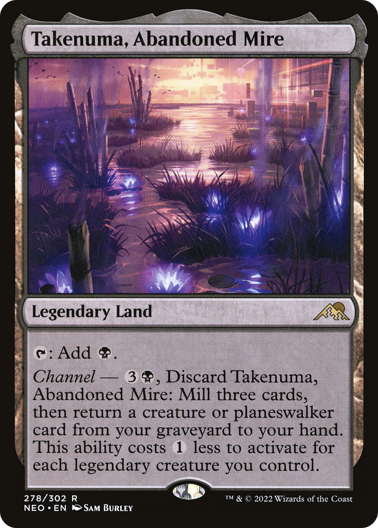 Takenuma, Abandoned Mire (NEO-278) [Kamigawa: Neon Dynasty]