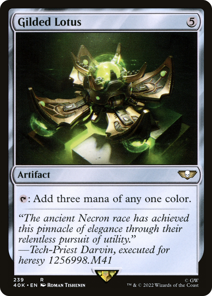 Gilded Lotus (40K-239) [Warhammer 40,000 Commander]