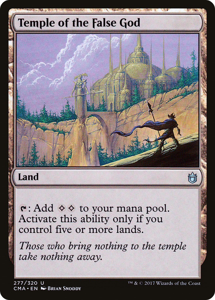 Temple of the False God (CMA-277) [Commander Anthology]