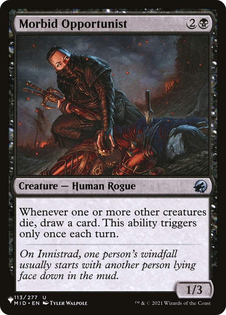 Morbid Opportunist (LIST-MID-113) [The List]