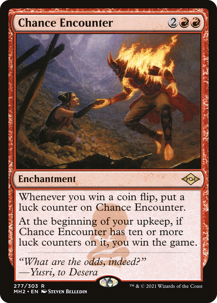 Chance Encounter (MH2-277) [Modern Horizons 2] Foil