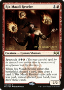 Rix Maadi Reveler (PRE-109S) [Ravnica Allegiance Promos] Foil