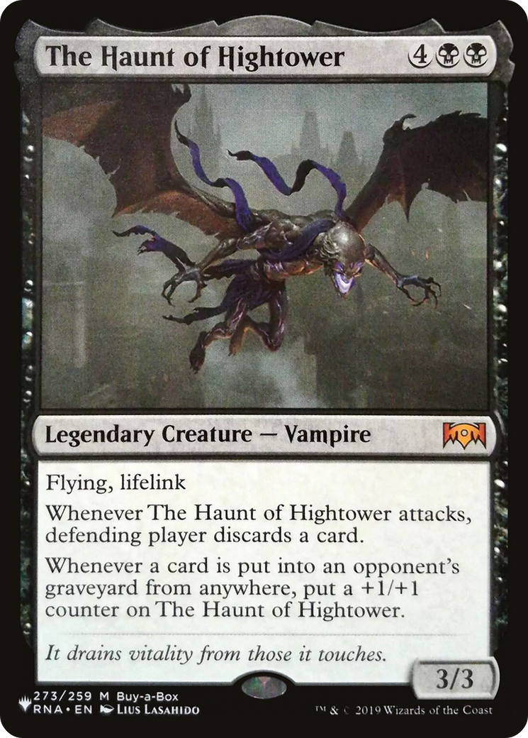 The Haunt of Hightower (LIST-RNA-273) [The List]