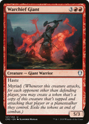 Warchief Giant (CM2-127) [Commander Anthology Volume II]