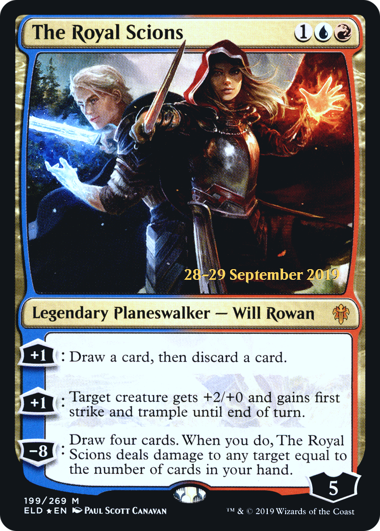 The Royal Scions (PRE-199S) [Throne of Eldraine Promos] Foil