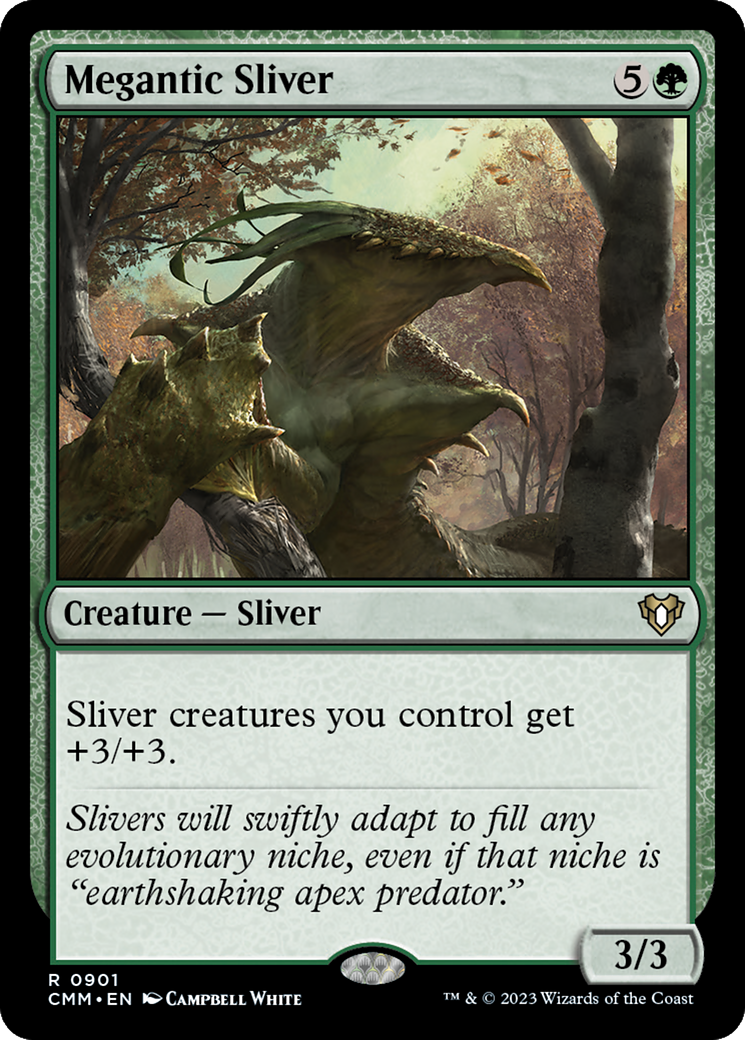 Megantic Sliver (CMM-901) [Commander Masters]