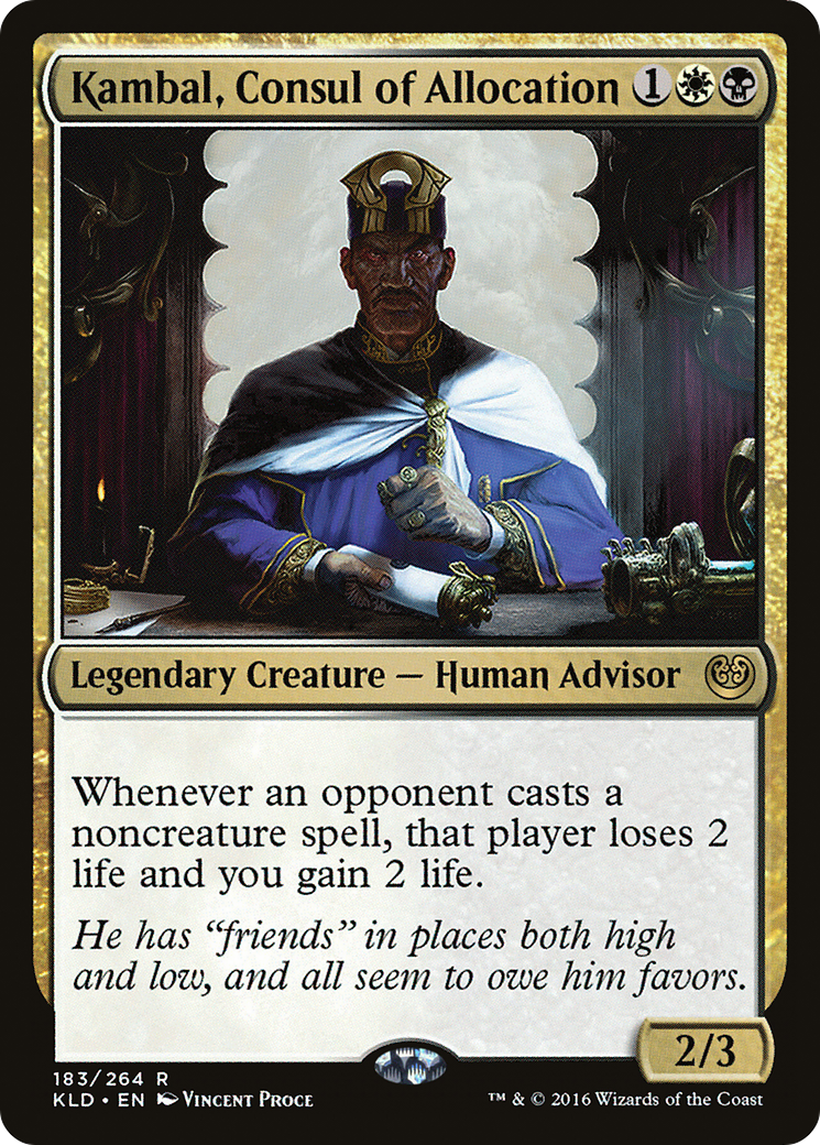 Kambal, Consul of Allocation (KLD-183) [Kaladesh]