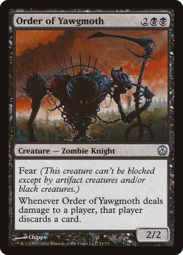 Order of Yawgmoth (DDE-011) [Duel Decks: Phyrexia vs. the Coalition]