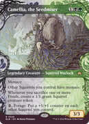 Camellia, the Seedmiser (BLB-328) [Bloomburrow]: (Showcase) (Borderless)