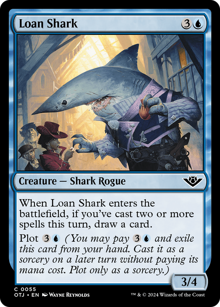 Loan Shark (OTJ-055) [Outlaws of Thunder Junction] Foil