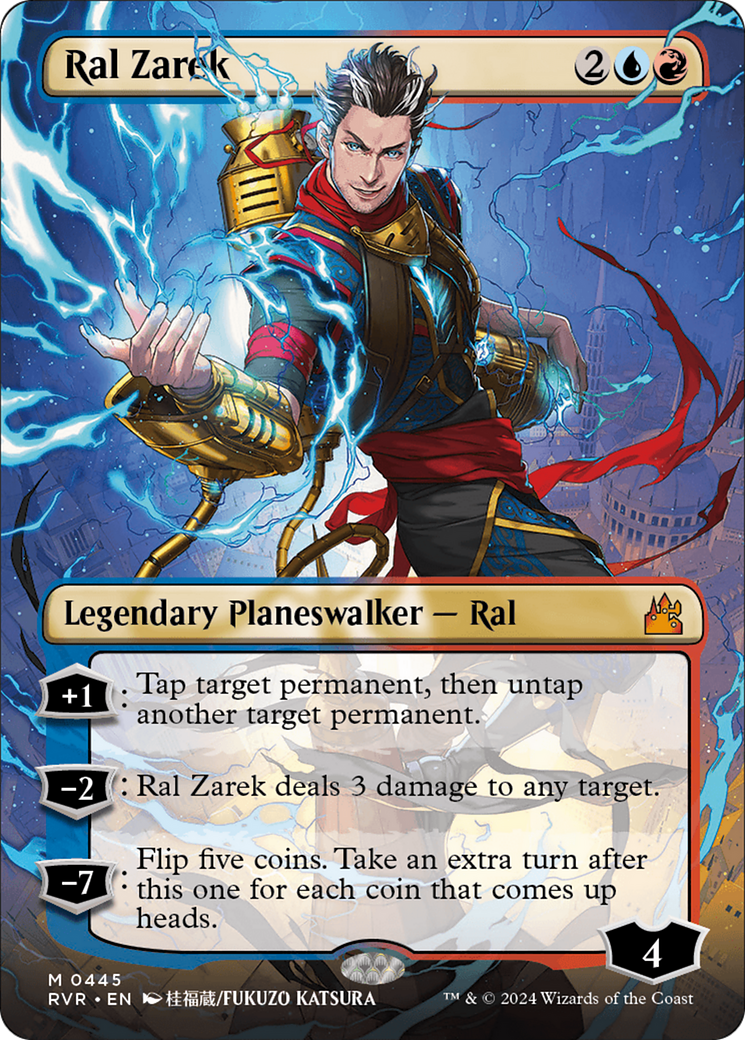 Ral Zarek (RVR-445) [Ravnica Remastered] (Borderless)