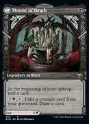 Egon, God of Death // Throne of Death (KHM-306) [Kaldheim]: (Showcase) Foil