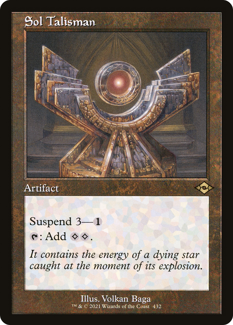 Sol Talisman (MH2-432) [Modern Horizons 2] Foil