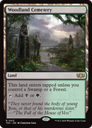Woodland Cemetery (TDC-412) [Commander: Tarkir: Dragonstorm]