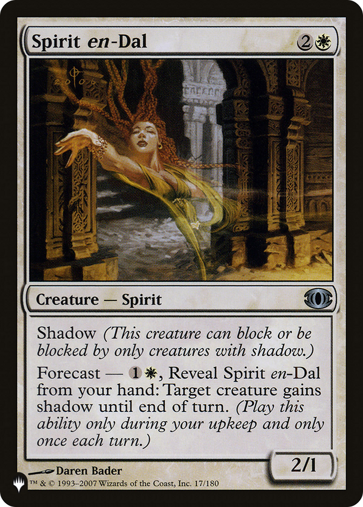 Spirit en-Dal (LIST-FUT-17) [The List]