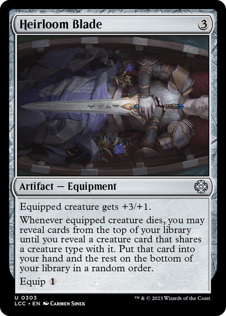 Heirloom Blade (LCC-303) [The Lost Caverns of Ixalan Commander]