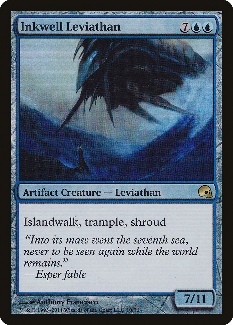 Inkwell Leviathan (GRV-010) [Premium Deck Series: Graveborn] Foil