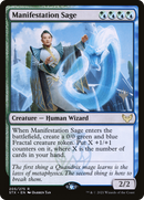 Manifestation Sage (PPSTX-205P) [Promo Pack: Strixhaven: School of Mages Promos]