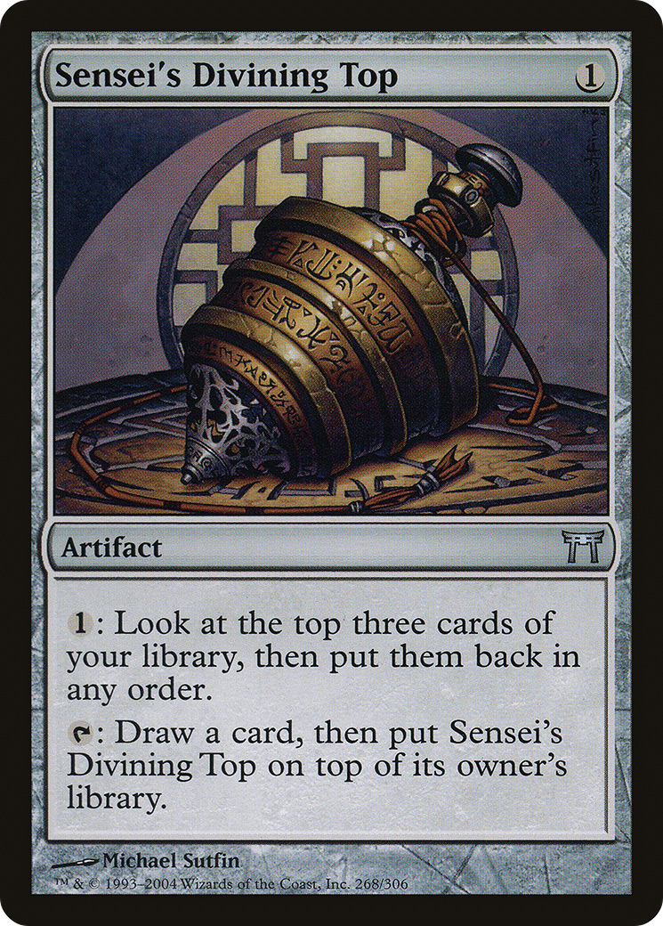 Sensei's Divining Top (CHK-268) [Champions of Kamigawa]