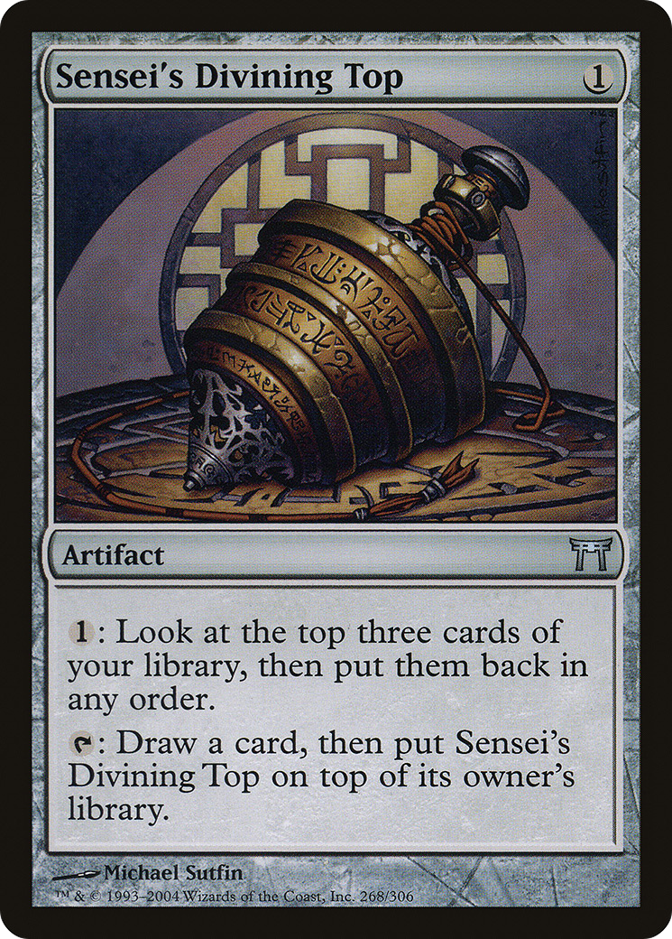 Sensei's Divining Top (CHK-268) [Champions of Kamigawa]
