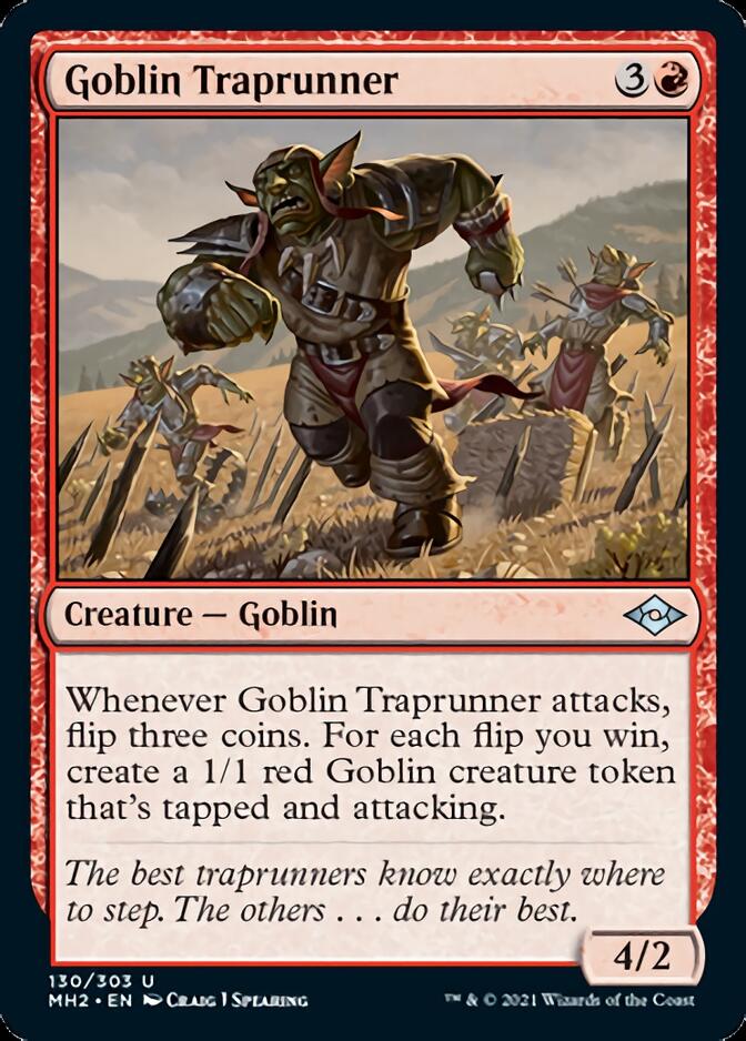 Goblin Traprunner (MH2-130) [Modern Horizons 2] Foil