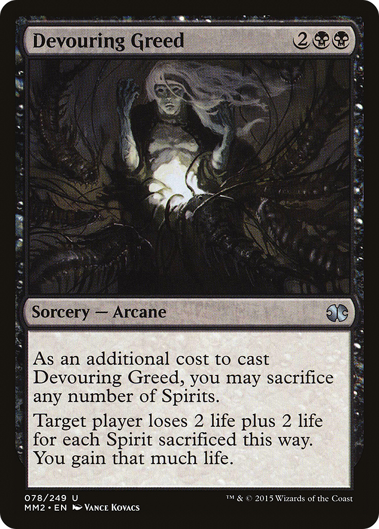 Devouring Greed (MM2-078) [Modern Masters 2015] Foil
