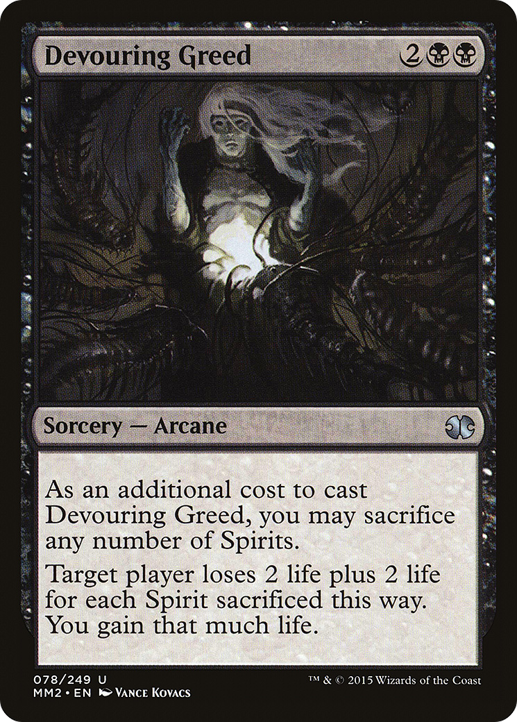 Devouring Greed (MM2-078) [Modern Masters 2015]