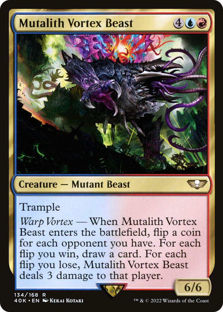 Mutalith Vortex Beast (40K-134) [Warhammer 40,000 Commander]