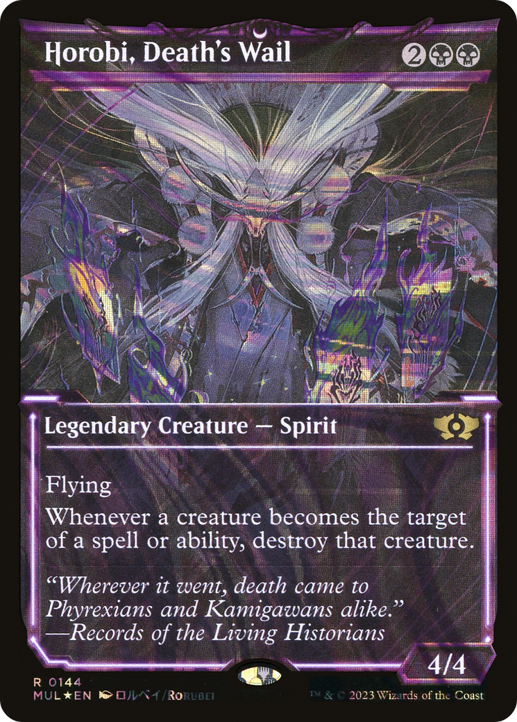 Horobi, Death's Wail (MUL-144) [Multiverse Legends]: (Showcase) Foil