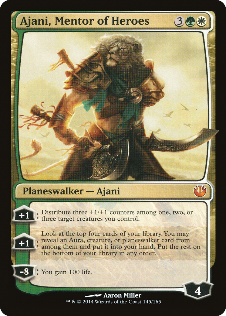 Ajani, Mentor of Heroes (JOU-145) [Journey into Nyx]