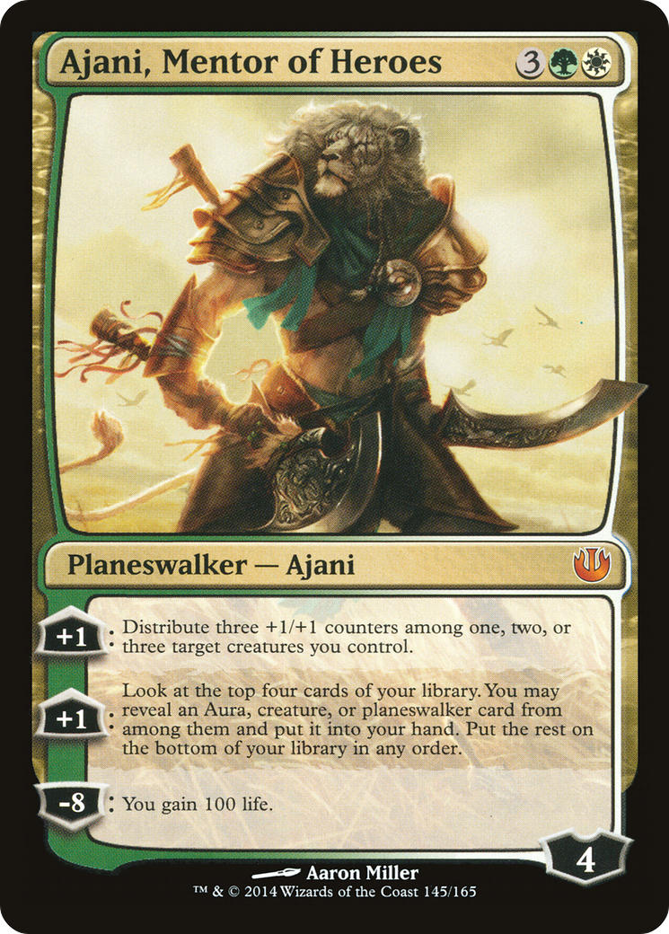 Ajani, Mentor of Heroes (JOU-145) [Journey into Nyx]