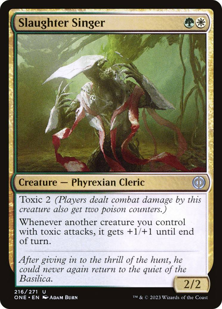 Slaughter Singer (ONE-216) [Phyrexia: All Will Be One]