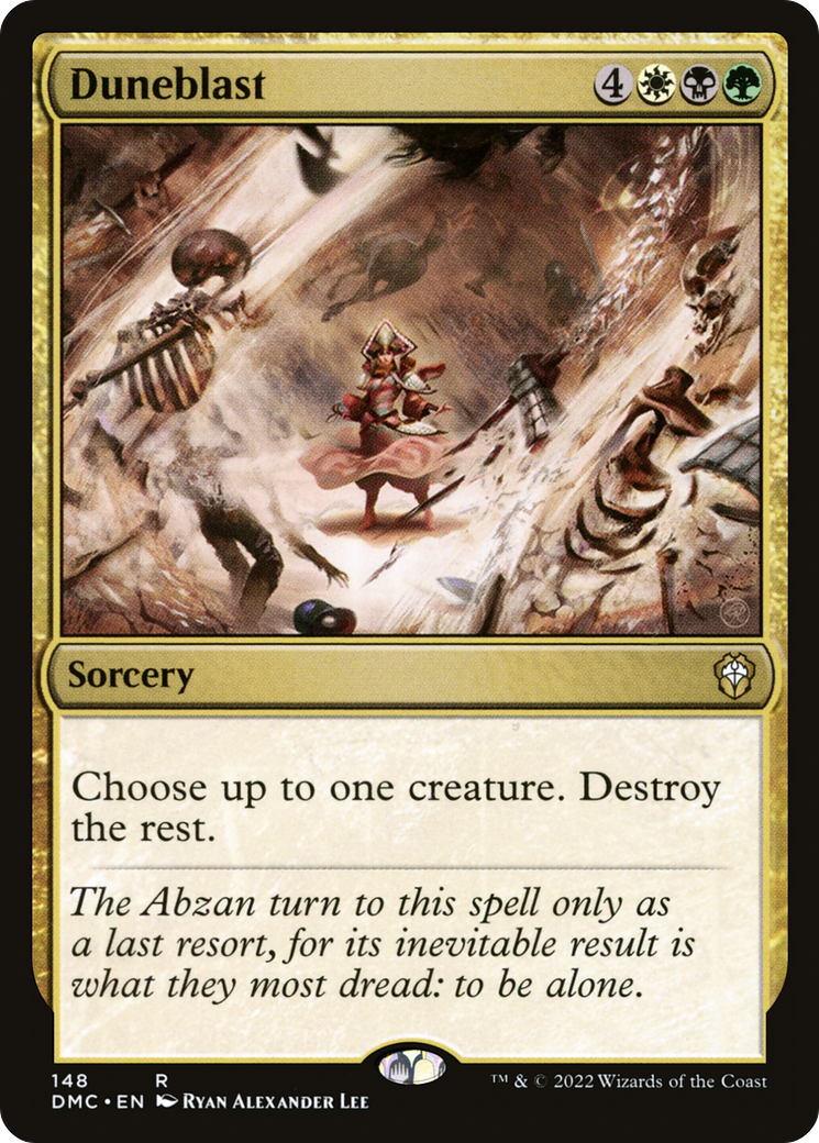 Duneblast (DMC-148) [Dominaria United Commander]