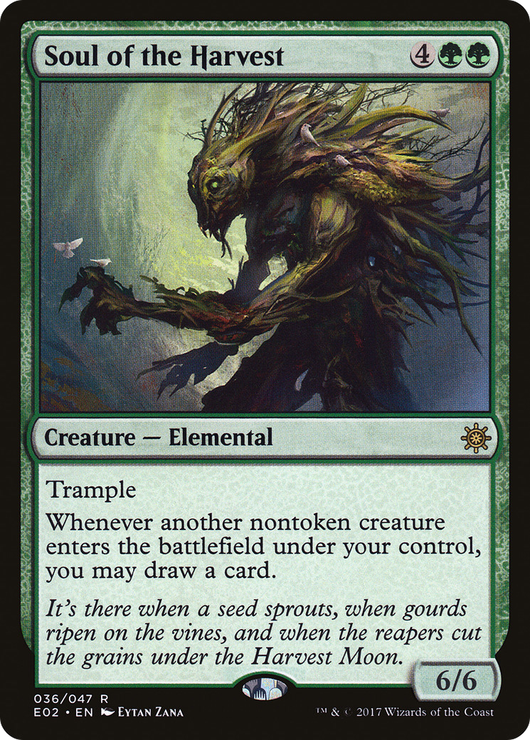 Soul of the Harvest (E02-036) [Explorers of Ixalan]