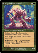 Golgari Grave-Troll (Retro Frame) (RVR-348) [Ravnica Remastered] Foil