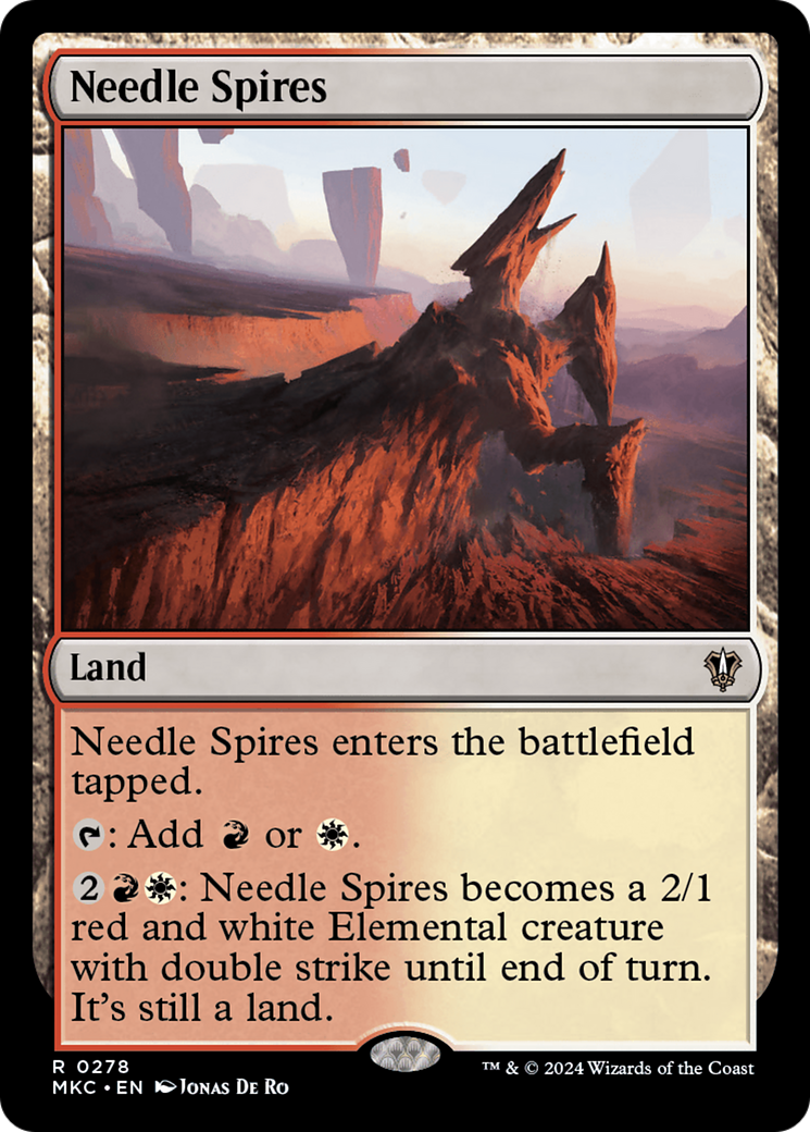 Needle Spires (MKC-278) [Murders at Karlov Manor Commander]