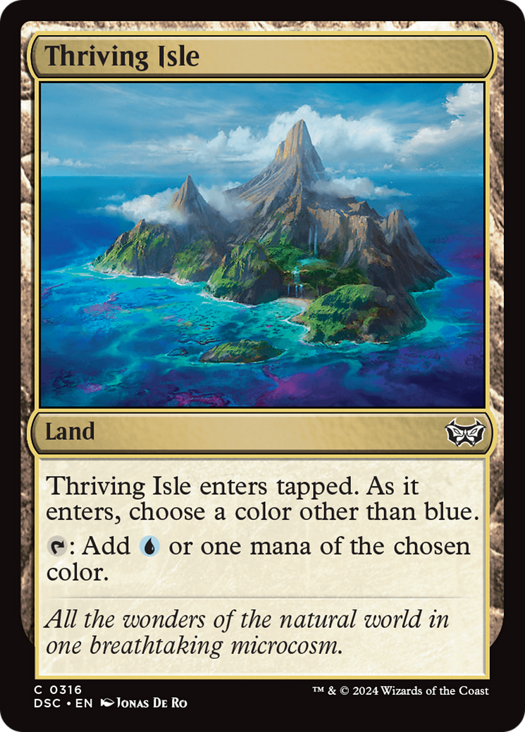 Thriving Isle (DSC-316) [Duskmourn: House of Horror Commander]