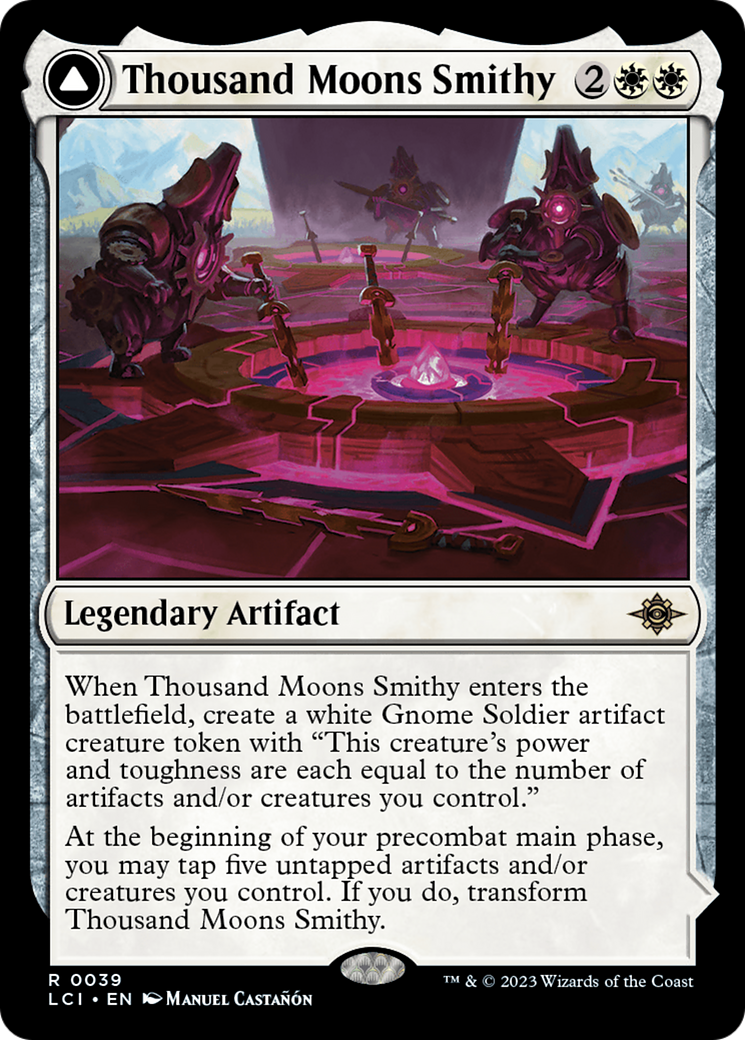 Thousand Moons Smithy // Barracks of the Thousand (LCI-039) [The Lost Caverns of Ixalan]