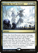 Enter the God-Eternals (PRE-196S) [War of the Spark Promos] Foil