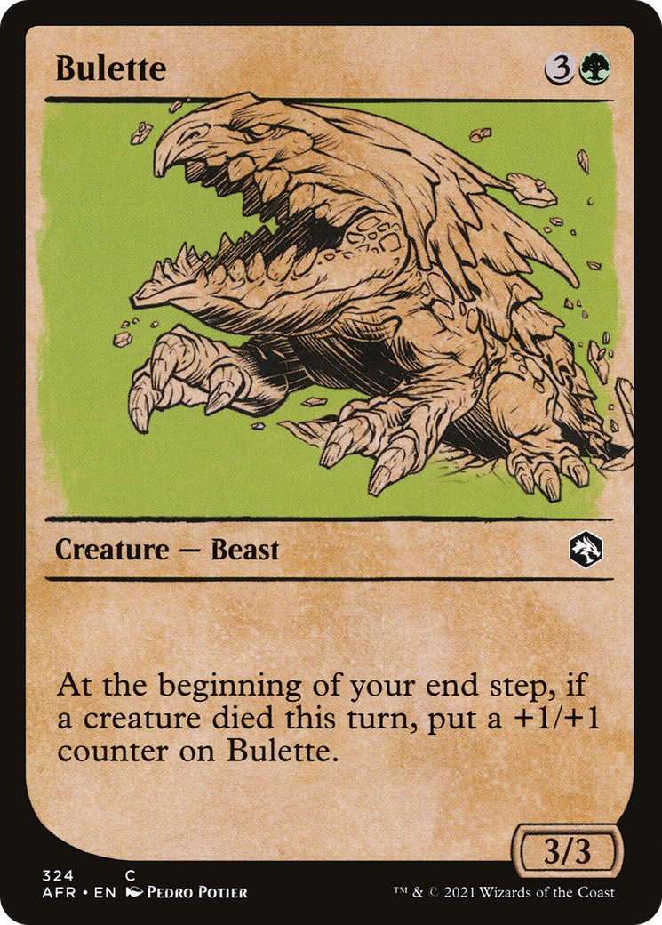 Bulette (Showcase) (AFR-324) [Adventures in the Forgotten Realms] Foil