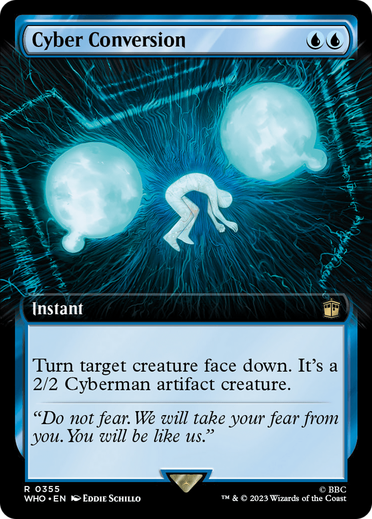 Cyber Conversion (WHO-355) [Doctor Who]: (Extended Art)