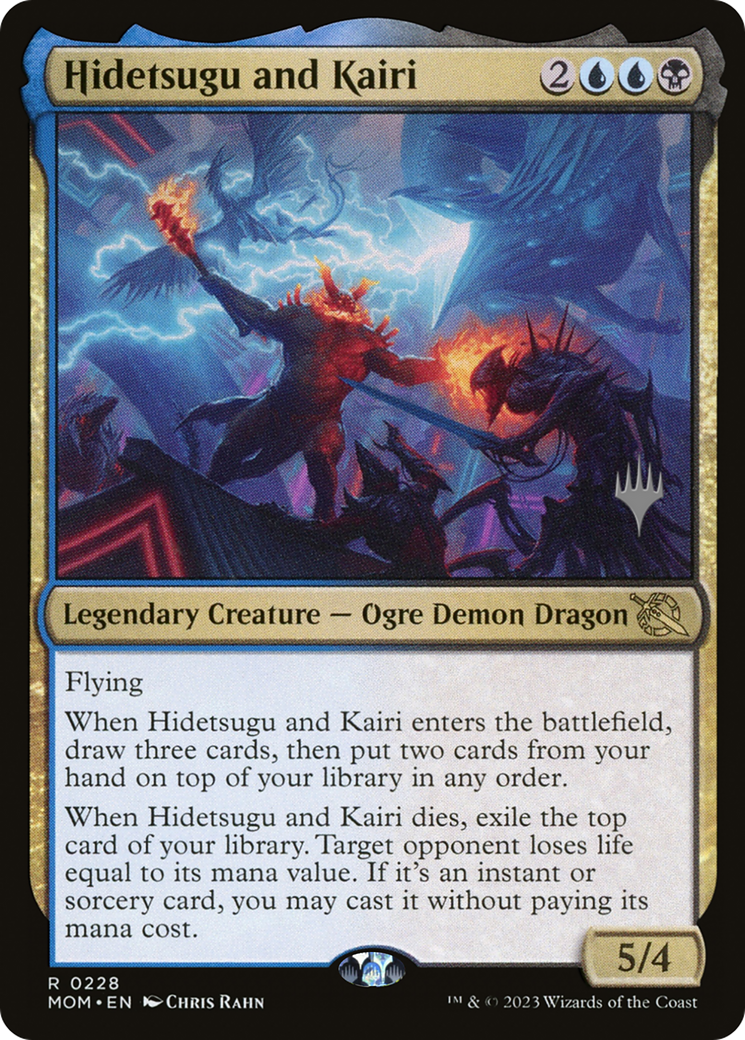 Hidetsugu and Kairi (PPMOM-228P) [March of the Machine Promos]