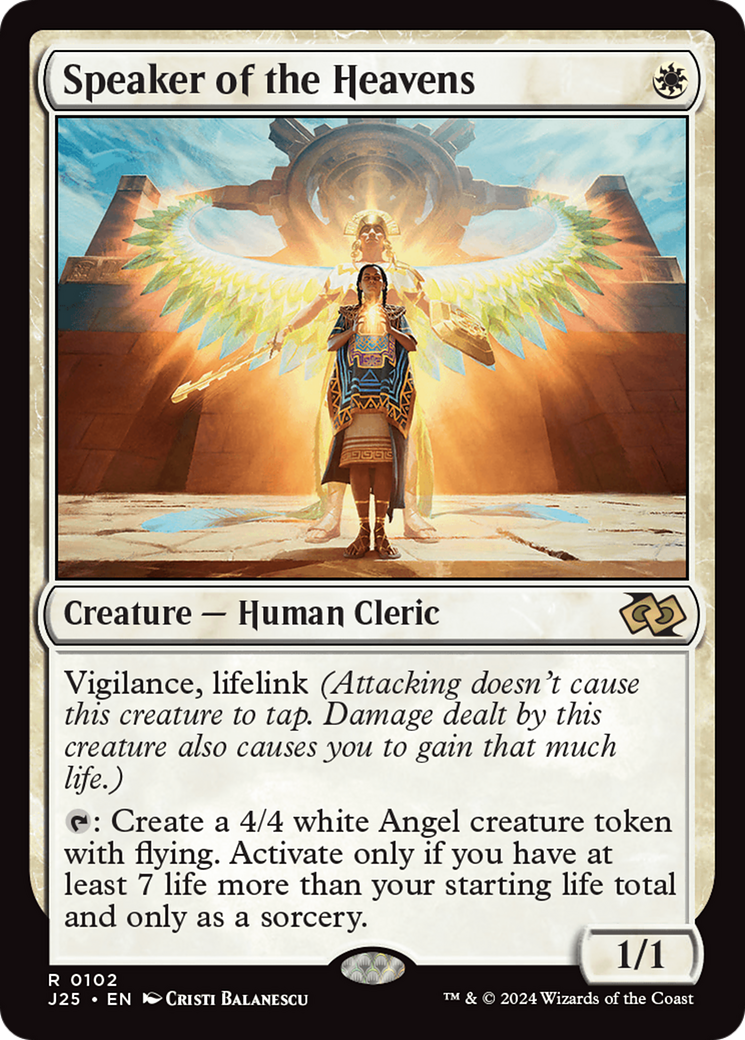 Speaker of the Heavens (J25-102) [Foundations Jumpstart]