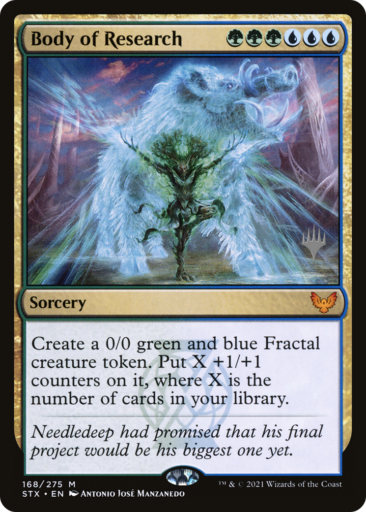 Body of Research (PPSTX-168P) [Promo Pack: Strixhaven: School of Mages Promos]