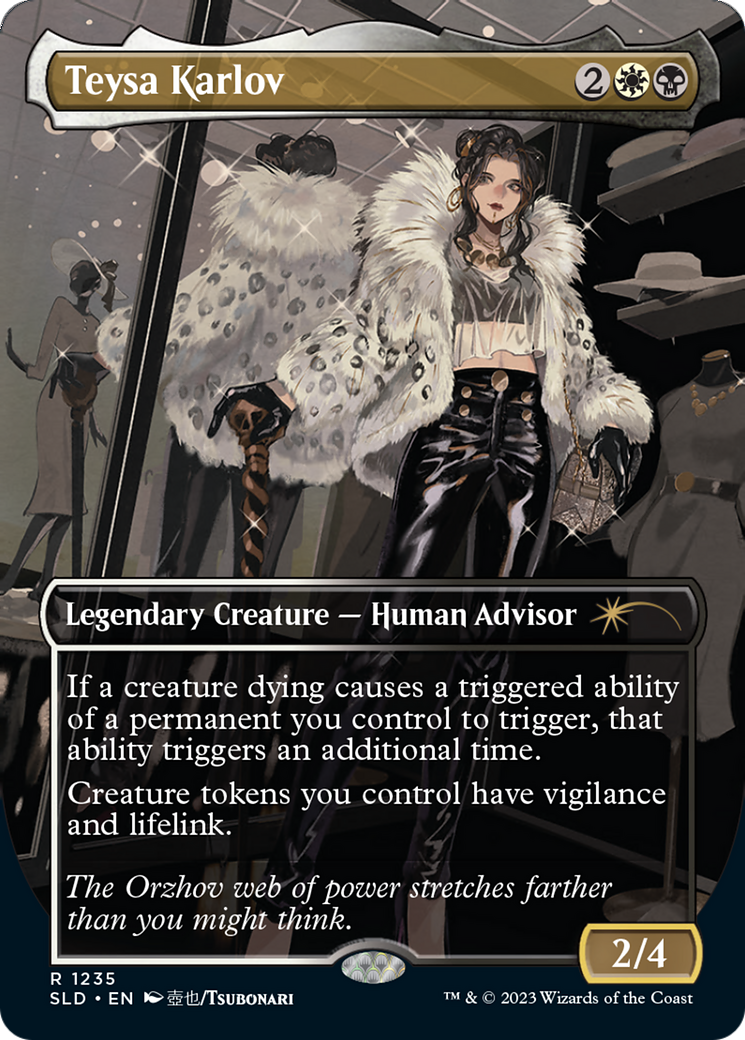 Teysa Karlov (SLD-1235) [Secret Lair Drop] (Borderless)